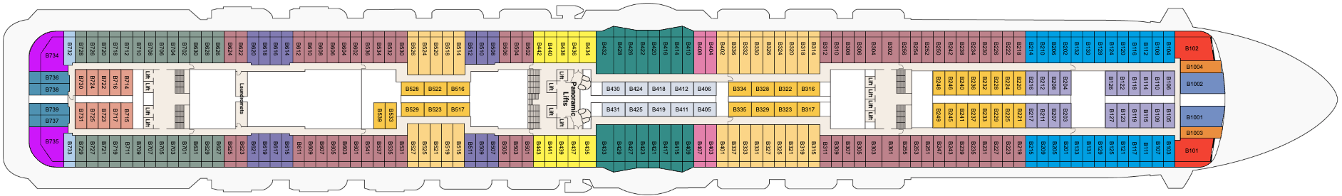 Princess Cruises Majestic Princess Deck 11.png